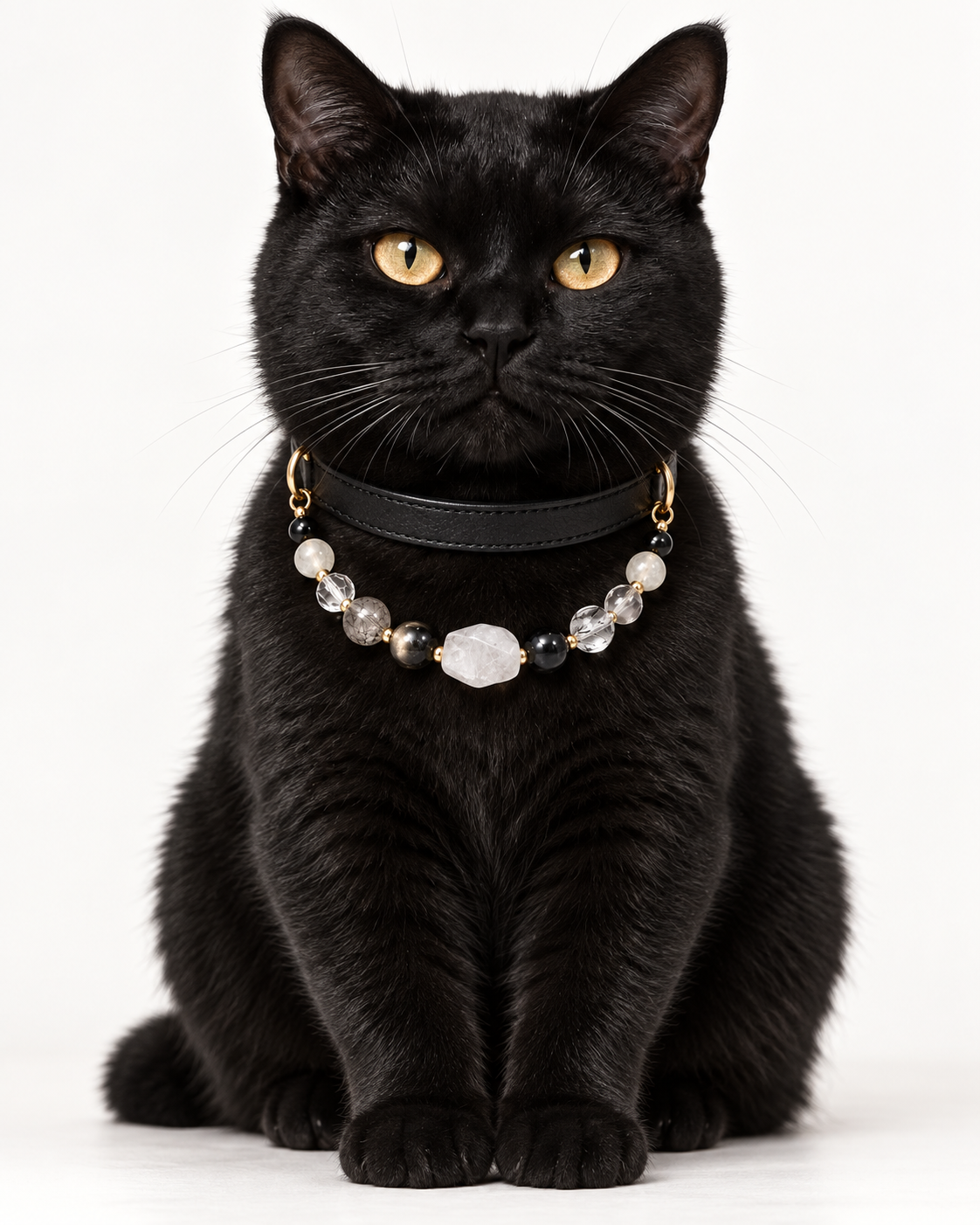 Midnight Crystal Pet Collar